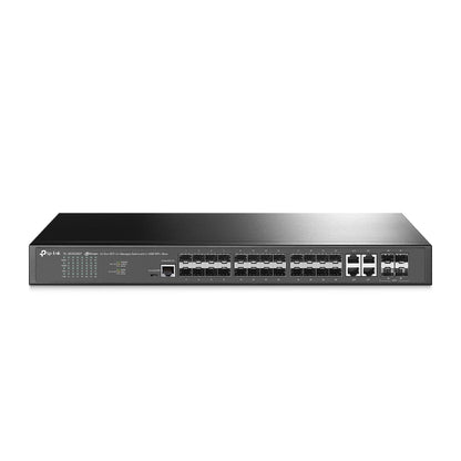 TP-Link TL-SG3428XF JetStream 24-Port SFP L2+ Managed Switch with 4 10GE SFP+ Sl