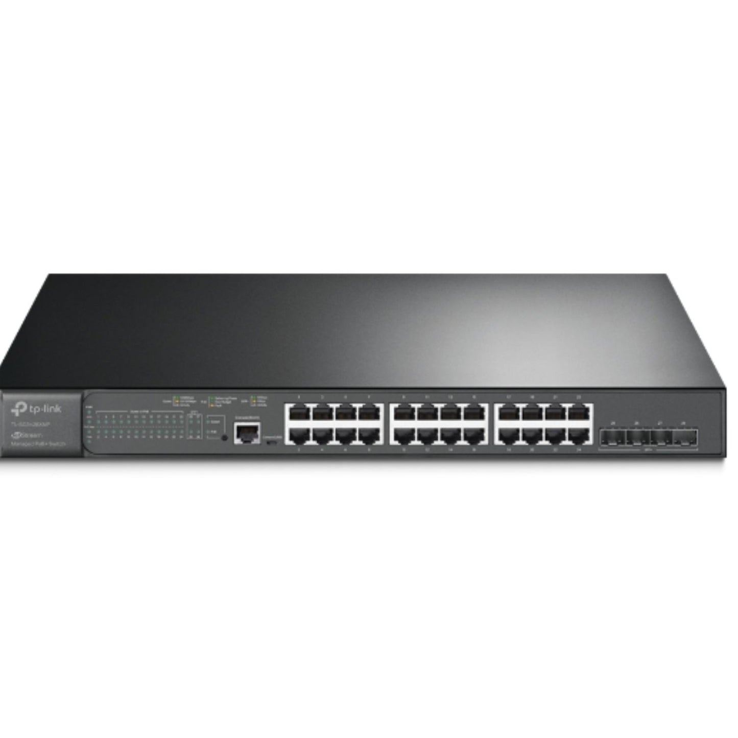 TP-Link TL-SG3428XMP JetStream 24-Port Gigabit and 4-Port 10GE SFP+ L2+ Managed