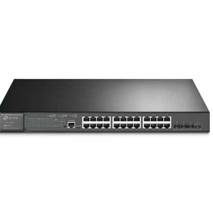 TP-Link TL-SG3428XMP JetStream 24-Port Gigabit and 4-Port 10GE SFP+ L2+ Managed