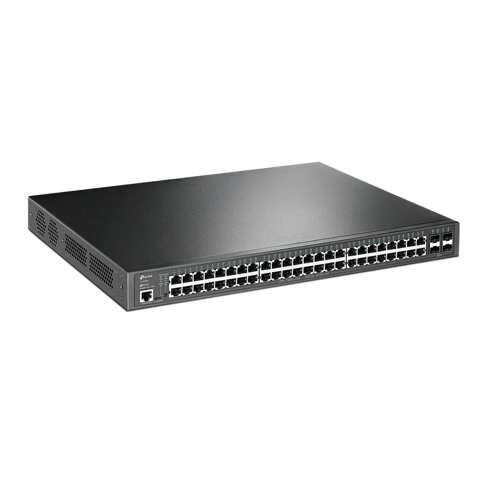 TP-Link TL-SG3452P JetStream 52-Port Gigabit L2+ Managed Switch with 48-Port PoE