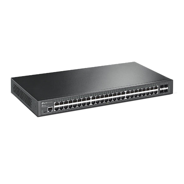 TP-Link SG3452 Omada 48-Port Gigabit L2+ Managed Switch with 4 SFP Slots, Omada SDN, Centralised Mgt, Static Routing  (T2600G-52TS)
