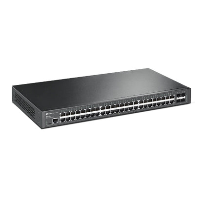 TP-Link SG3452 Omada 48-Port Gigabit L2+ Managed Switch with 4 SFP Slots, Omada SDN, Centralised Mgt, Static Routing  (T2600G-52TS)