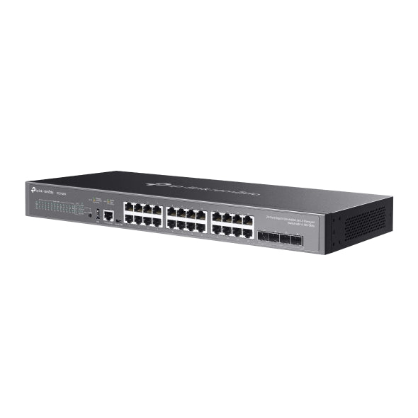 TP-Link SG5428X Omada 24-Port Gigabit Stackable Lite L3 Managed Switch with 4×