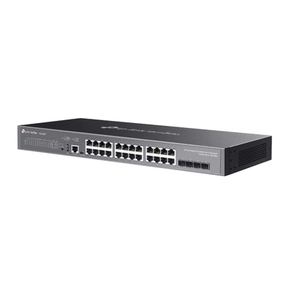 TP-Link SG5428X Omada 24-Port Gigabit Stackable Lite L3 Managed Switch with 4×