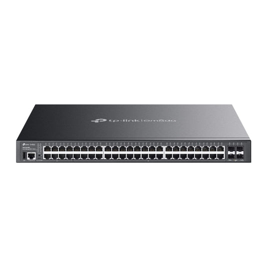TP-Link SG5452XMPP Omada 48-Port Gigabit Stackable Lite L3 Managed PoE++ Switch with 4Ã— 10G Slots