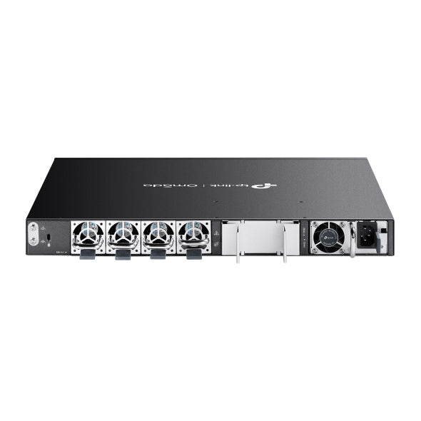 TP-Link SG6428XHP Omada 24-Port Gigabit Stackable L3 Managed PoE+ Switch with 4 10G Slots, Omada 24-PortGigabit Stackable L3 Managed PoE+ Switch with