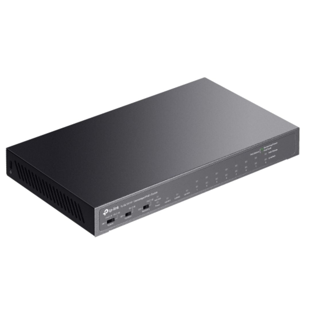 TP-Link TL-SL1311P 8-Port 10/100Mbps + 3-Port Gigabit Desktop Switch with 8-Port