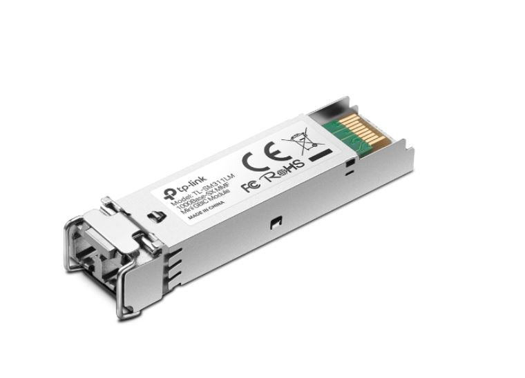 TP-Link SM311LM Gigabit Multi-Mode SFP Module — LC Interface, 850nm, Up to 550m