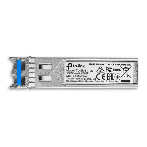 TP-Link SM311LS Gigabit Single-Mode SFP Module — LC Interface, Up to 10km