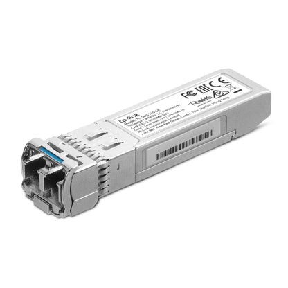 TP-Link TL-SM5110-LR 10GBase-LR SFP+ LC Transceiver Hot-Pluggable, Supports Digi
