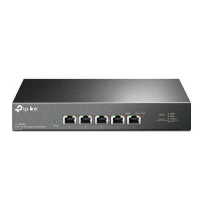 TP-Link TL-SX105 5-Port 10G Desktop Switch, up to 100 Gbps switching capacity, A