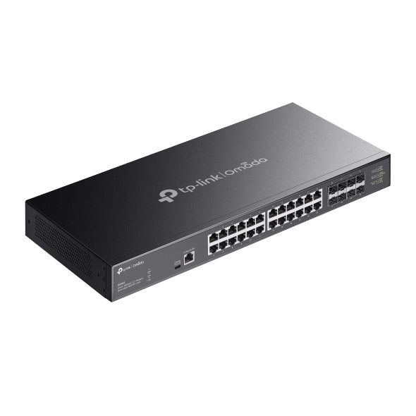 TP-Link SX3832 Omada 24-Port 10GBASE-T L2+ Managed Switch with 8 10GE SFP+ Slots (SX3832)ï¼›24Ã— 1/2.5/5/10 Gbps RJ45 portsï¼›8Ã— 1/10 Gbps SFP+ slots; 640