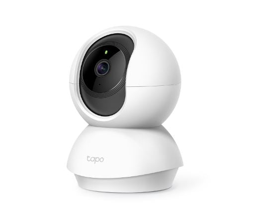 TP-Link TC70 Pan/Tilt Home Security Wi-Fi Camera,1080P Full HD,Two-Way Audio,Nig