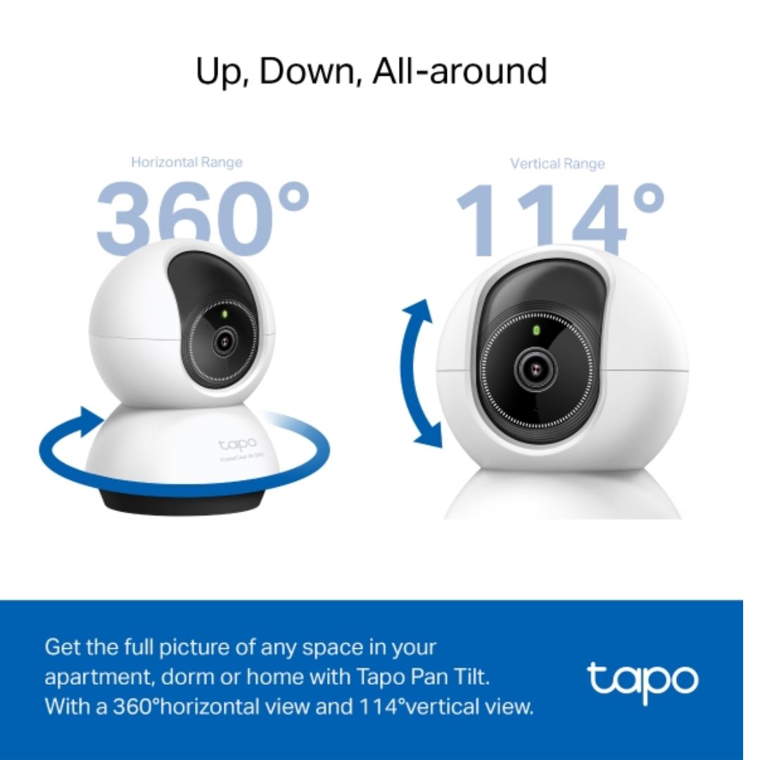 TP-Link TC72 Pan/Tilt AI Home Security Wi-Fi Camera