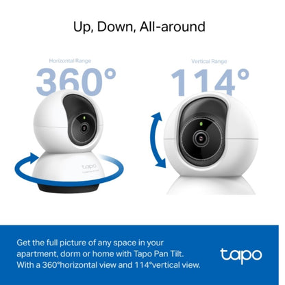 TP-Link TC72 Pan/Tilt AI Home Security Wi-Fi Camera