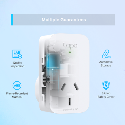 TP-Link Tapo P100(1-pack) Mini Smart Wi-Fi Socket Smart Plug, Remote Control,  Voice Control, Away Mode, Easy Setup and Use