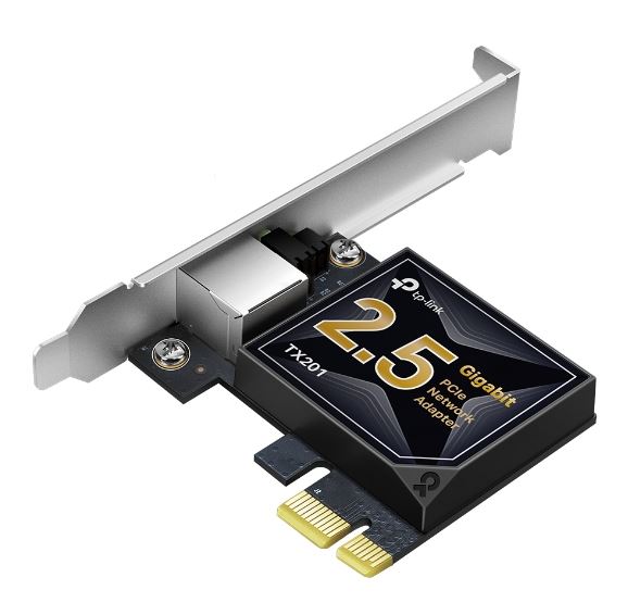 TP-Link TX201 2.5 Gigabit PCI Express Network Adapter Low-Profile & Full-Height