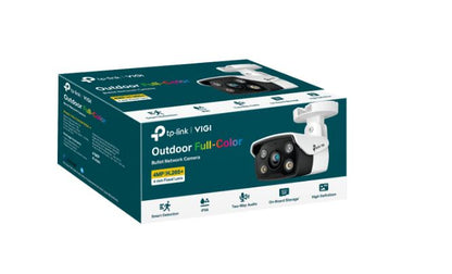 TP-Link VIGI 4MP C340(4mm) Outdoor Full-Colour Bullet Network Camera,4mm Lens, S