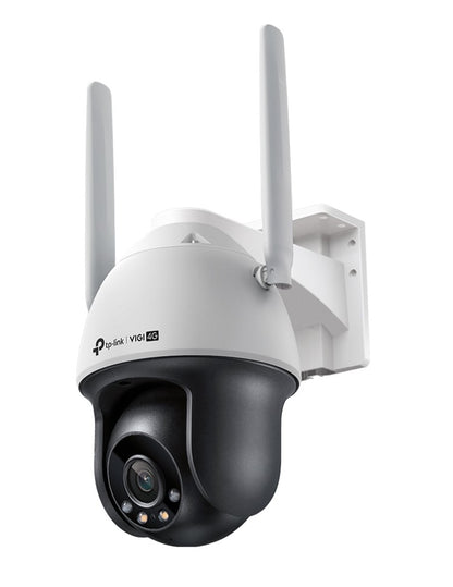 TP-Link VIGI 4MP C540-4G(4mm) Outdoor Full-Color 4G Pan Tilt Network Camera, 4mm