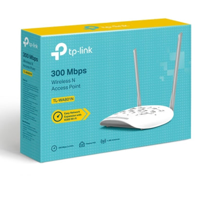 TP-Link TL-WA801N 300Mbps Wireless N Access Point, Multiple Operation Modes, WPA