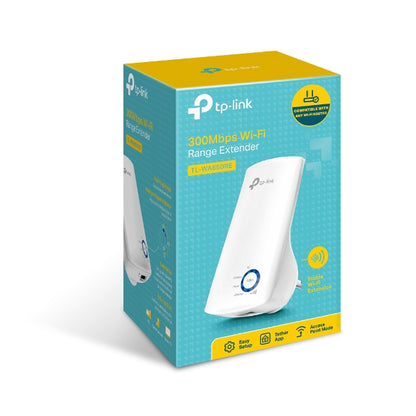 TP-Link TL-WA850RE N300 Wi-Fi Range Extender — 2.4GHz, 300Mbps, 1x 100Mbps LAN, 802.11n