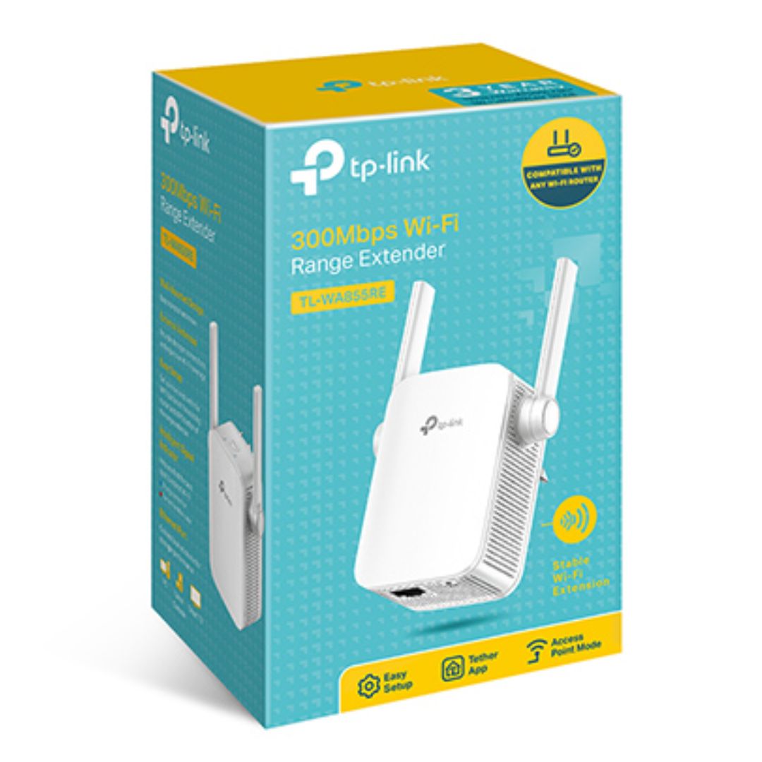 TP-Link TL-WA855RE N300 300Mbps Wi-Fi Range Extender & Access Point