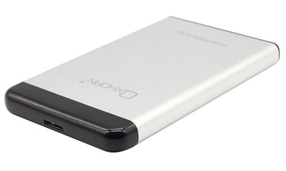 Oxhorn USB 3.0 USAP 2.5? SATA HDD SSD Enclosure Silver USB3.0 Cable (included) 2