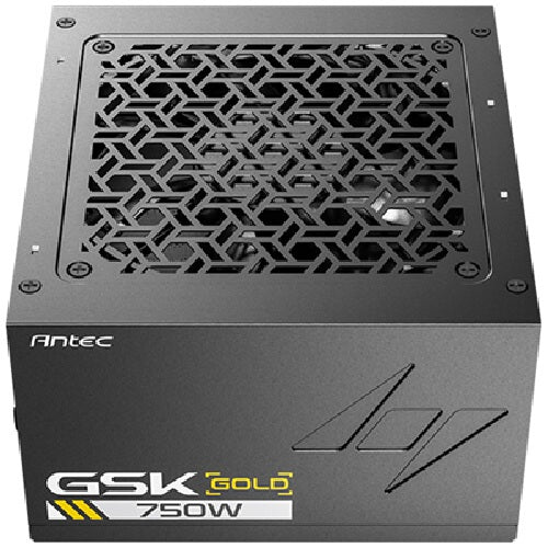 Antec GSK750 V2 80+ Gold Fully Modular, 750W, ATX 3.1, 140Ã—150Ã—86mm, 120mm fan, PCIE 5.1, 12VHPWR, OCP/OVP/UVP/SCP/OPP/OTP, 7Y warranty