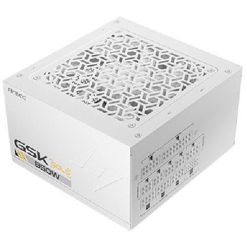 Antec GSK850 V2 WH 80+ Gold Fully Modular - WHITE, 850W, ATX 3.1, 140Ã—150Ã—86mm, 120mm fan, PCIE 5.1, 12VHPWR, OCP/OVP/UVP/SCP/OTP, 7Y warranty.