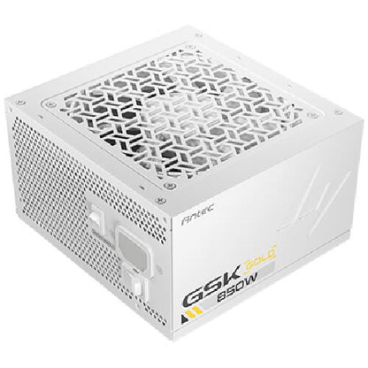 Antec GSK850 V2 WH 80+ Gold Fully Modular - WHITE, 850W, ATX 3.1, 140Ã—150Ã—86mm, 120mm fan, PCIE 5.1, 12VHPWR, OCP/OVP/UVP/SCP/OTP, 7Y warranty.