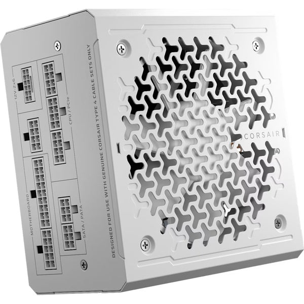 Corsair RMe Seriesâ„¢ RM1000e - Fully Modular Low-Noise ATX Power Supply - White (AU), Cybenetics Gold, ATX12V 3.1, 2x PATA, 2x EPS, 6x SATA, 3x PCIe
