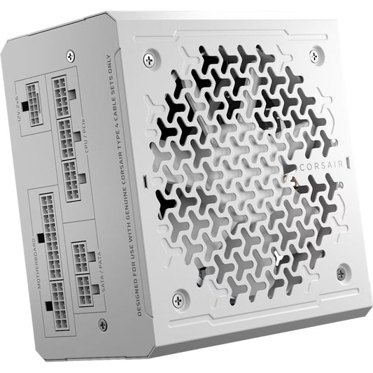 Corsair RMe Seriesâ„¢ RM850e - Fully Modular Low-Noise ATX Power Supply - White (AU), Cybenetics Gold, ATX12V 3.1, 2x PATA, 2x EPS, 6x SATA, 3x PCIe