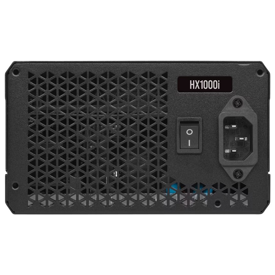 Corsair HX1000i Fully Modular Ultra-Low Noise Platinum ATX 1000W PC Power Supply (AU), 8x SATA, 2x EPS, 8x PATA, 5x PCIe, 140mm Fan Size, ATX12V 3.1