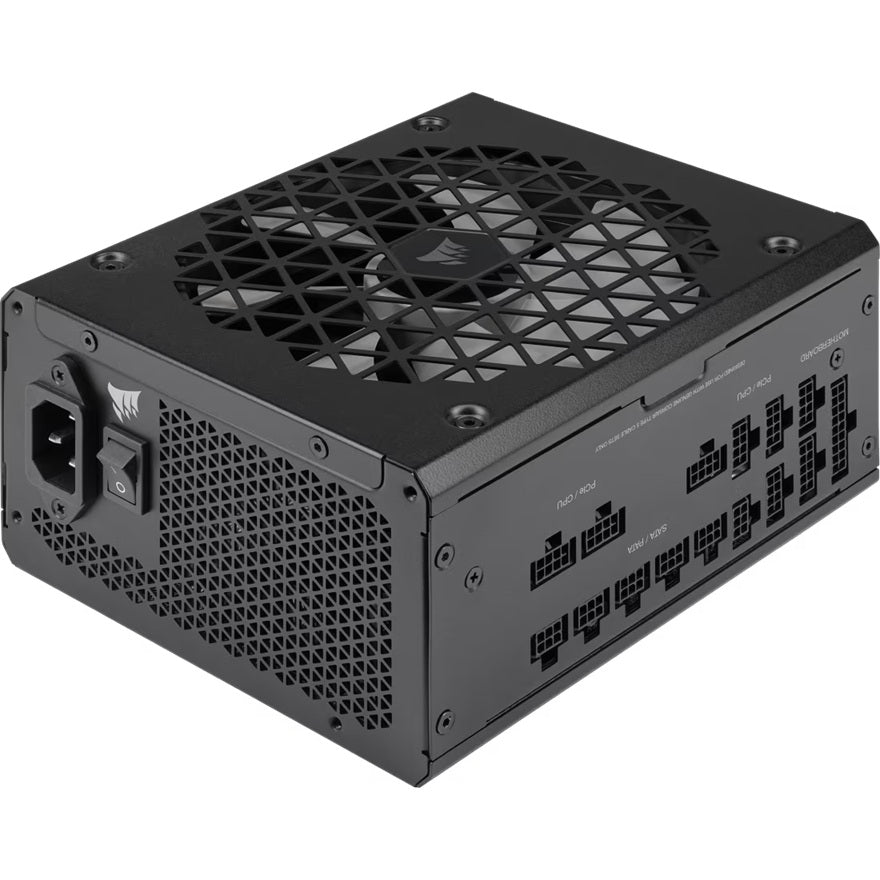 Corsair RM1000x SHIFT 80 PLUS Gold Fully Modular ATX Power Supply (AU), 16x SATA, 2x EPS, 8x PATA, 7x PCIe, 140mm Fan Size, ATX12V 3.1(LS)