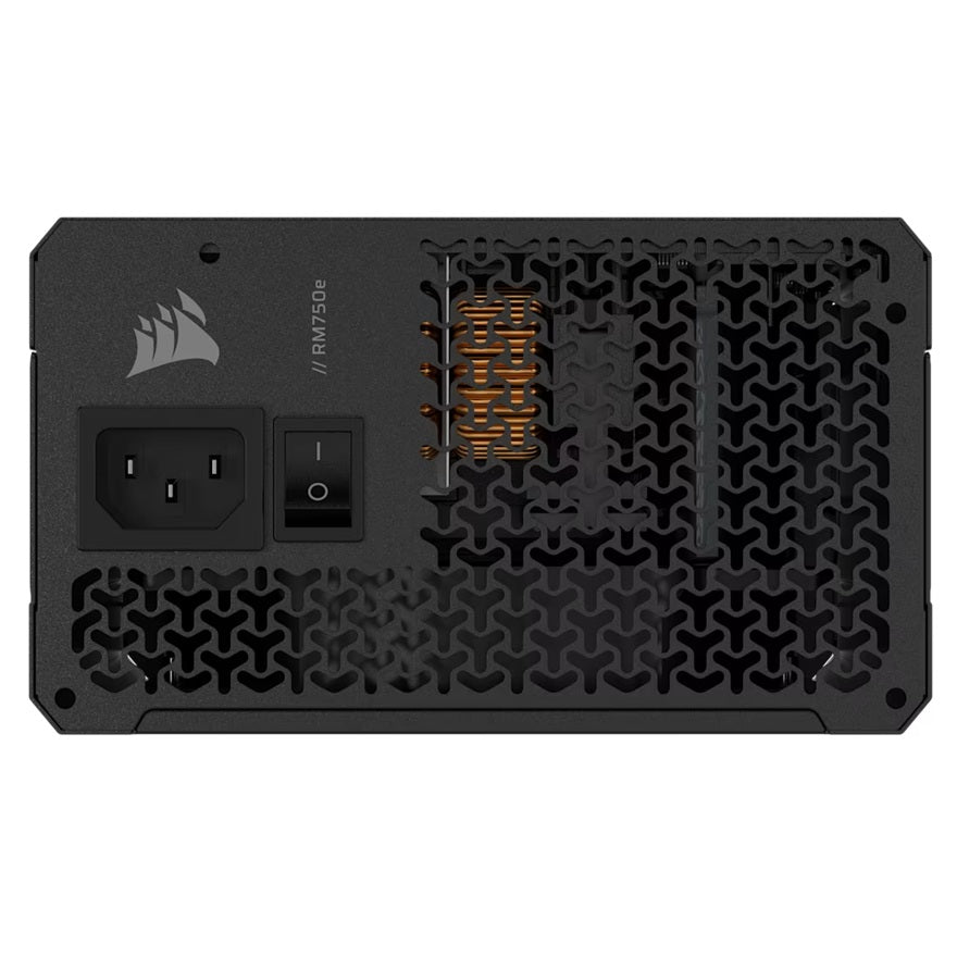 Corsair RMe Series RM750e Fully Modular Low-Noise ATX Power Supply (AU), Cybenetics Gold, ATX12V 3.1, 2x PATA, 2x EPS, 6x SATA, 3x PCIe