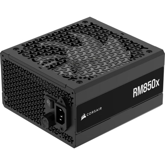 Corsair RMx Series RM850x Fully Modular Power Supply (AU): 850W, 80+ Gold, 3x PCIe, 8x SATA, 2x EPS, Zero RPM, ATX 3.1