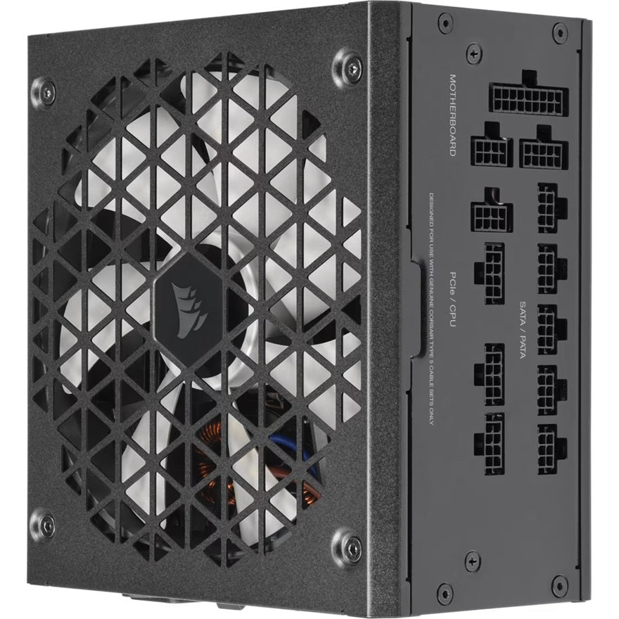 Corsair RM850x SHIFT 80 PLUS Gold Fully Modular ATX Power Supply (AU), 12x SATA, 2x EPS, 8x PATA, 4x PCIe, 140mm Fan Size, ATX12V 3.1