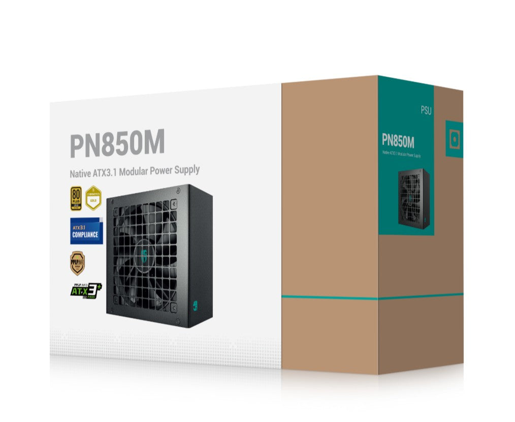 DeepCool PN850M Gamer Storm 850W 80+ Gold Certified Fully Modular ATX Power Supp