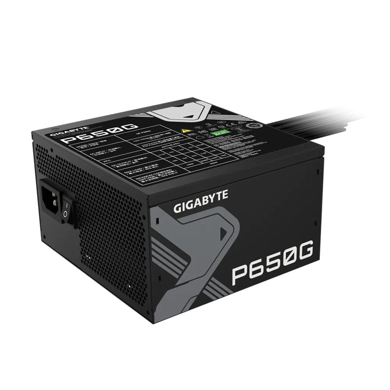 Gigabyte GP-P650G 650W ATX PSU Power Supply 80+  120mm 12V >100K Hrs