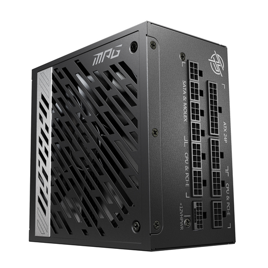 MSI MPG A1000G PCIe 5 1000W 80 Plus Gold Fully Modular PSU