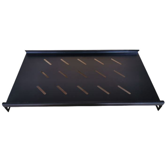 LDR Fixed 1U 275mm Deep Shelf Recommended for 19' 450/550mm Deep Cabinet - Black