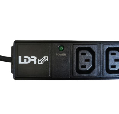 LDR 9-Port 10A Power Distribution Unit AU Approved- 9x IEC C14 Outlets/Slots - 1