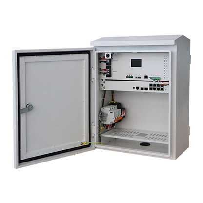 LDR Outdoor Smart Solar Box, IP55,*2.4 inch Screen*,Waterproof,Solar Power Input