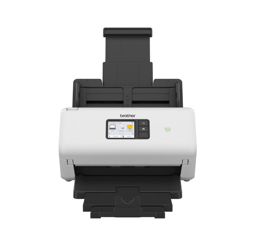 Brother ADS-3350W  ADVANCED DOCUMENT SCANNER (40PPM) network scanner, w/ 7.1cm touchscreen LCD & WiFi (2.4G)