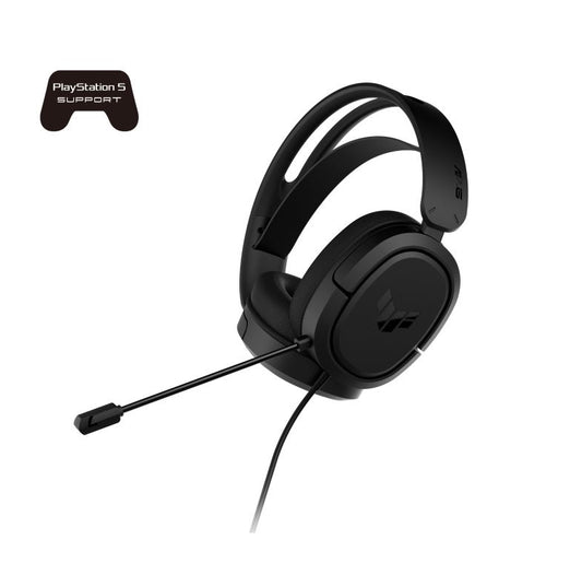 ASUS TUF Gaming H1 Headset,  7.1 Surround Sound, Lightweight, For PCs, Macs, tab