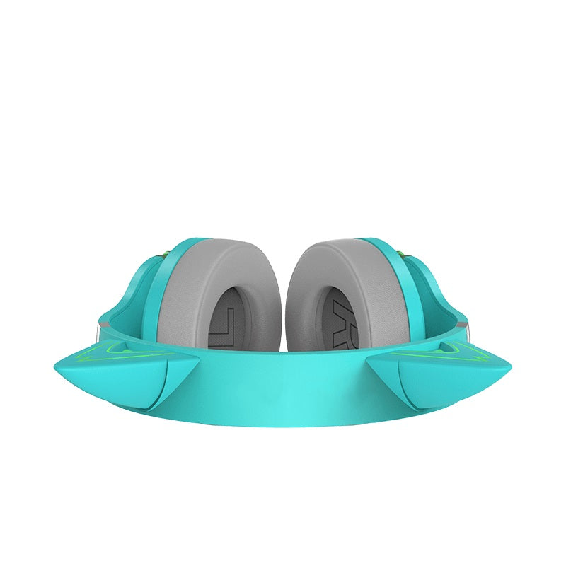 Edifier G5BT Cat Turquoise Hi-Res Bluetooth Gaming Headset with Hi-Res, Low Latency 45ms (+5ms), RGB Lighting, Multi-Mode, Bluetooth v5.2/AUX