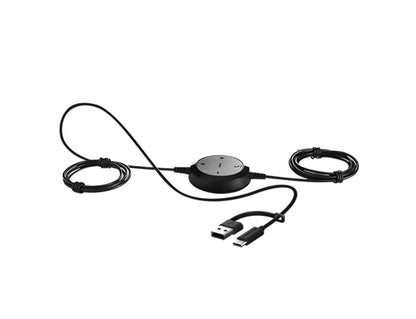 Jabra Evolve 30 II, USB C/A Mono MS Headset, Great 0s and music, Plug-and-play connectivity, Manage 0s easily, Flexible connectivity via 3.5 mm