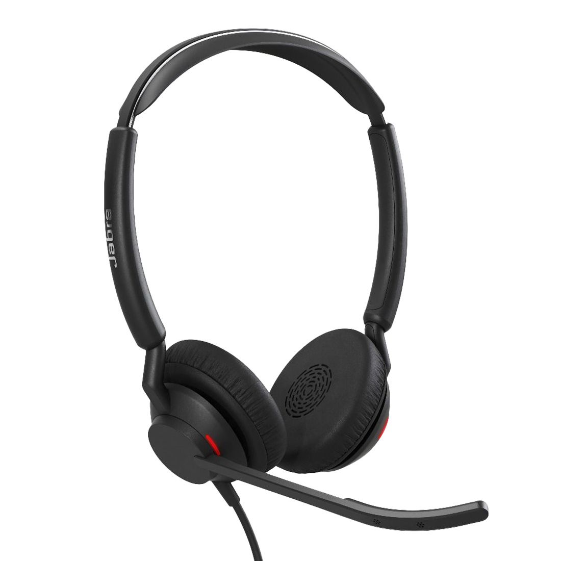 Jabra Engage 50 II Dual Teams Corded USB-C/A Headset, Best Headset for Clear Customer 0s Ultra-Lightweight Hearing Protection Smartringer Busylight