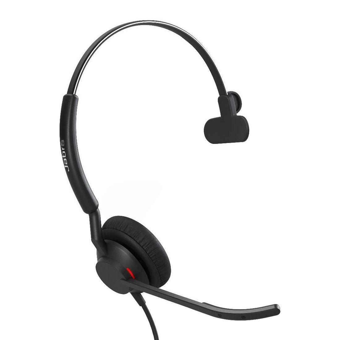 Jabra Engage 50 II Mono UC Corded USB-C/A Headset, Best Headset for Clear Customer 0s Ultra-Lightweight Hearing Protection Smartringer Busylight
