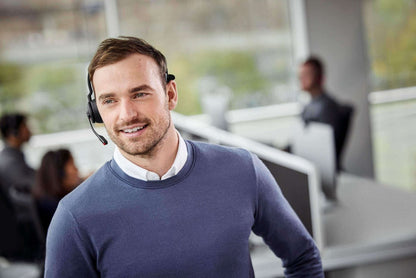 Jabra Engage 55 SE, Mono, Link400a, MS DECT Headset, 150m Wireless Range, Noise Cancelling, Flexible, Portable, Durable, Lightweight, Busylight